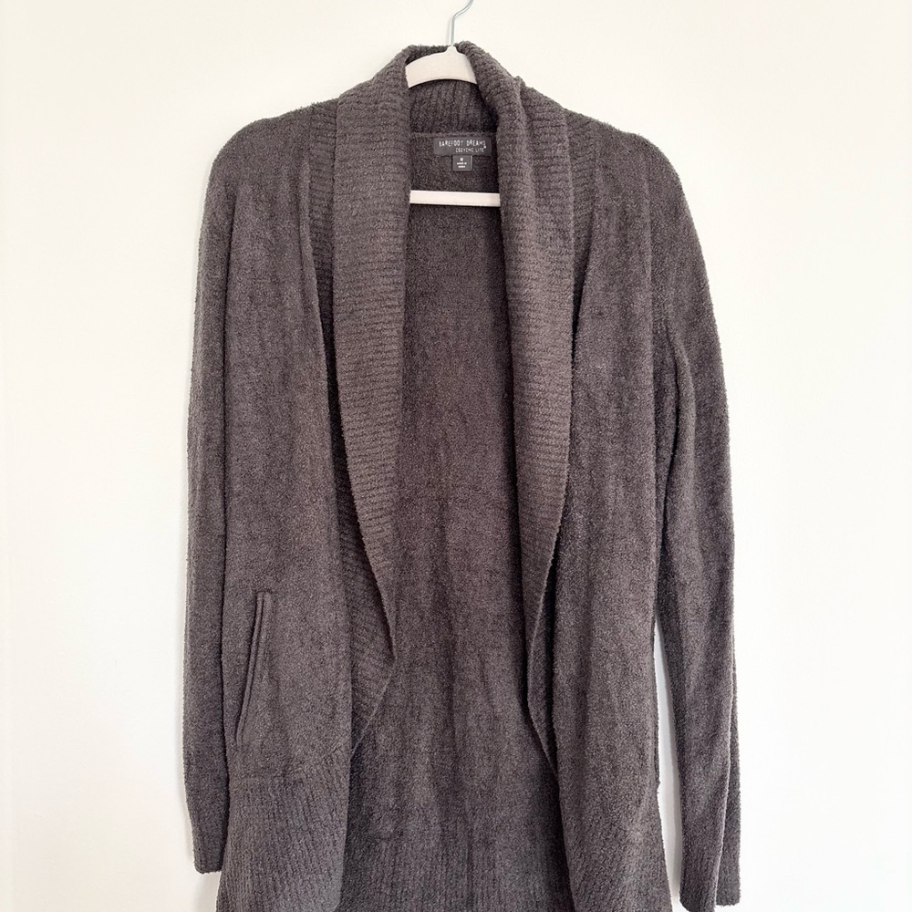 Barefoot Dreams Charcoal Cardigan